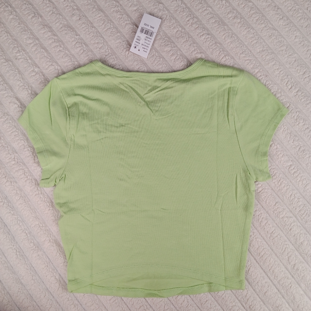 PacSun Basic Green Top - Picture 2 of 2